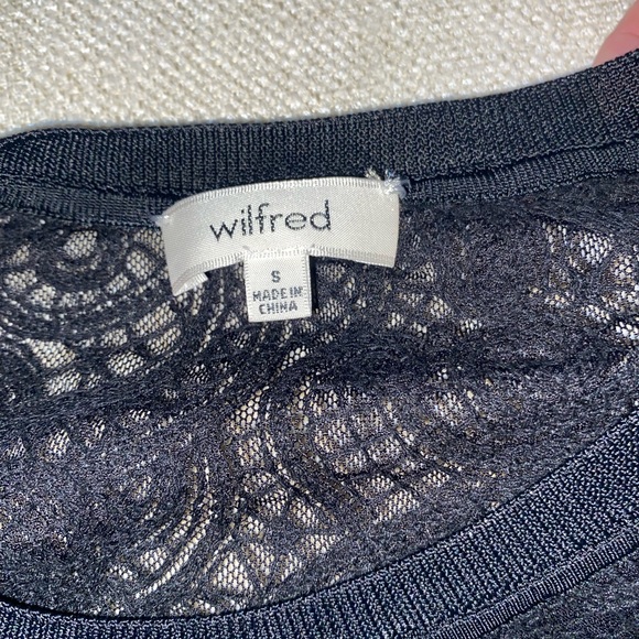 Wilfred Lace Long Sleeve Top Size Small - Picture 2 of 2